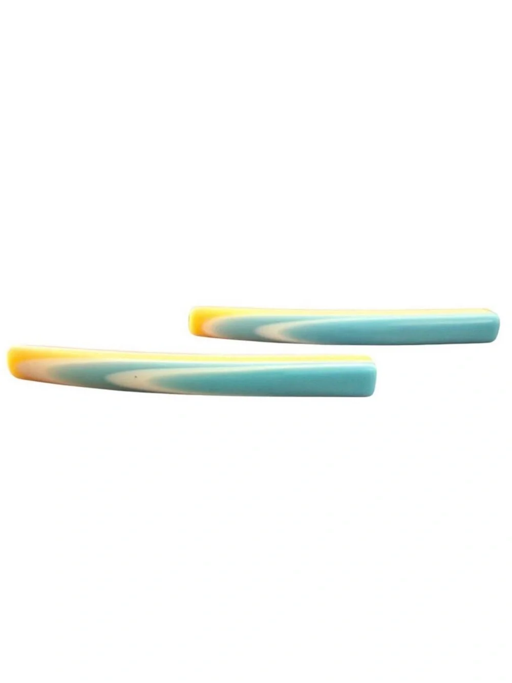 Vintage blue multicolored