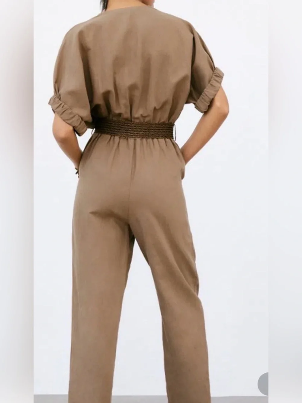 Zara belted linen
