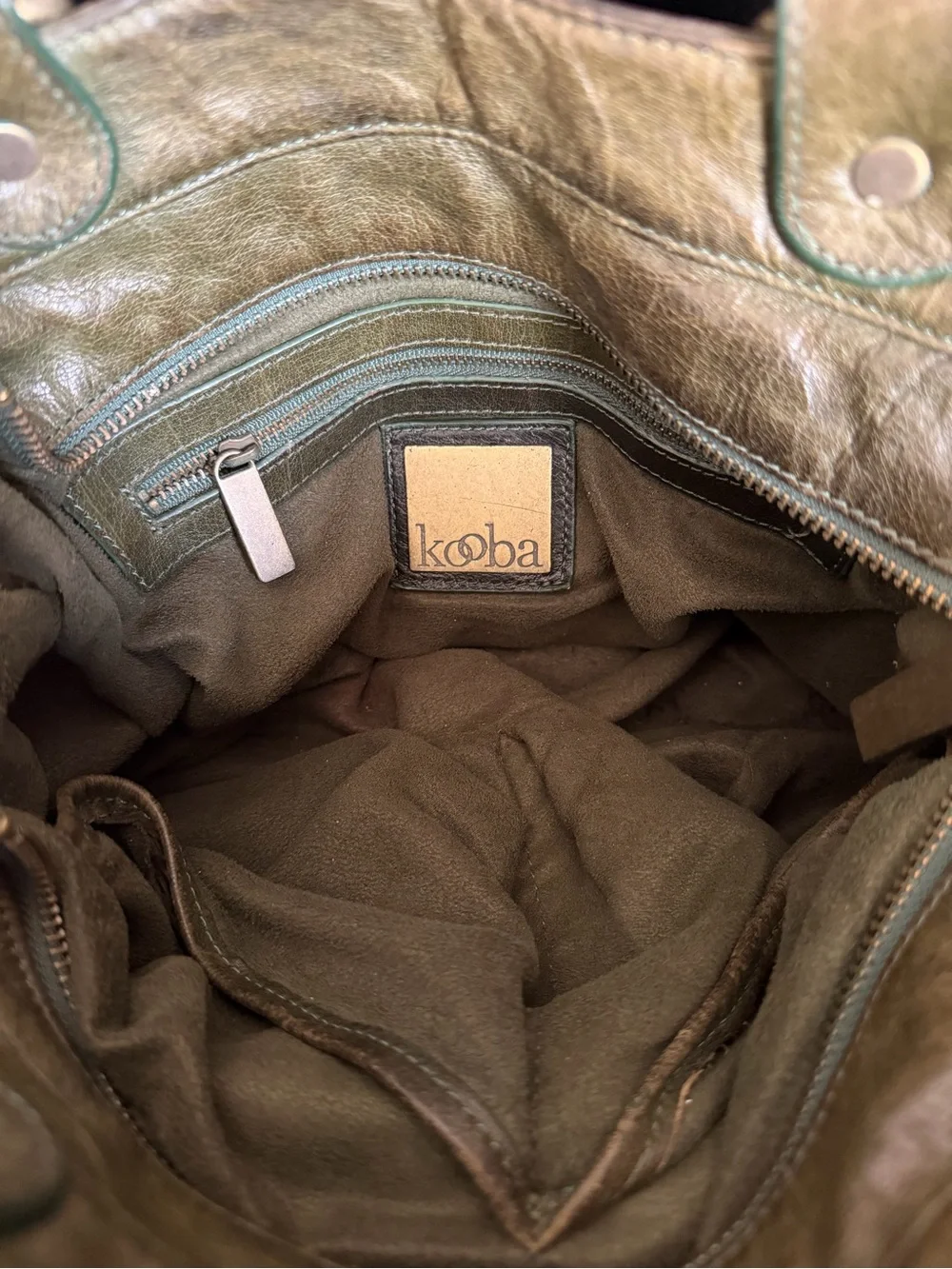 Kooba satchel olive
