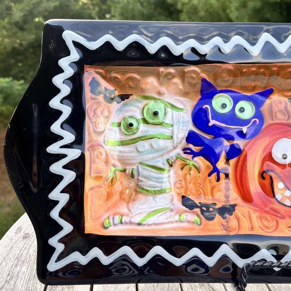 Transpac halloween platter