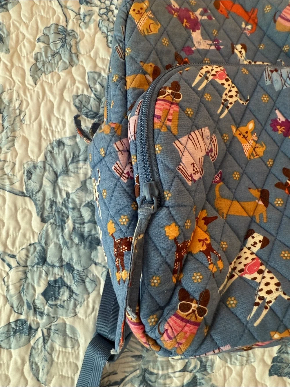 Vera Bradley Bark Park Mini Backpack