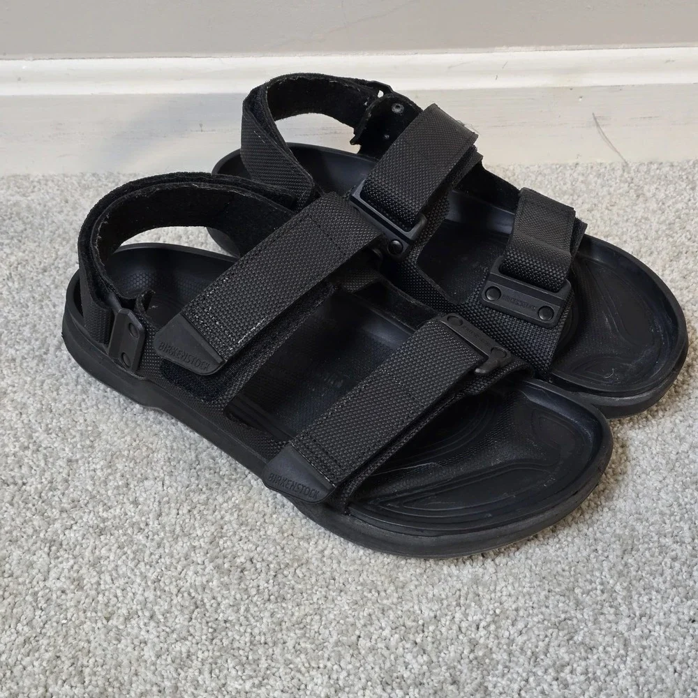 Birkenstock Tatacoa Strap Sandal Unisex Sz Men's 9 / Womens 11 Futura Black‎ EUC
