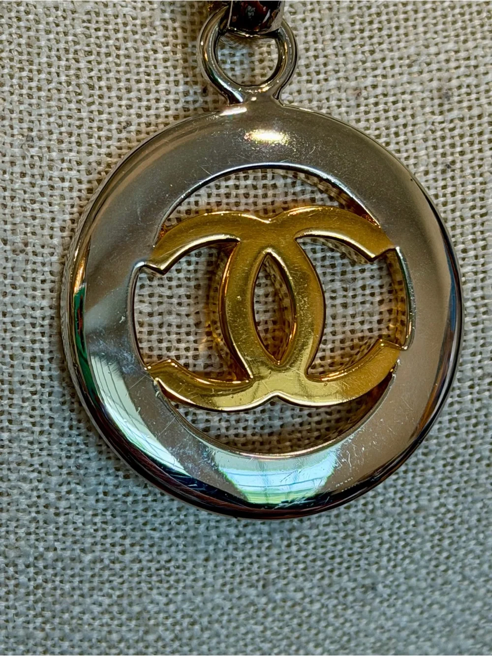 CHANEL necklace circular