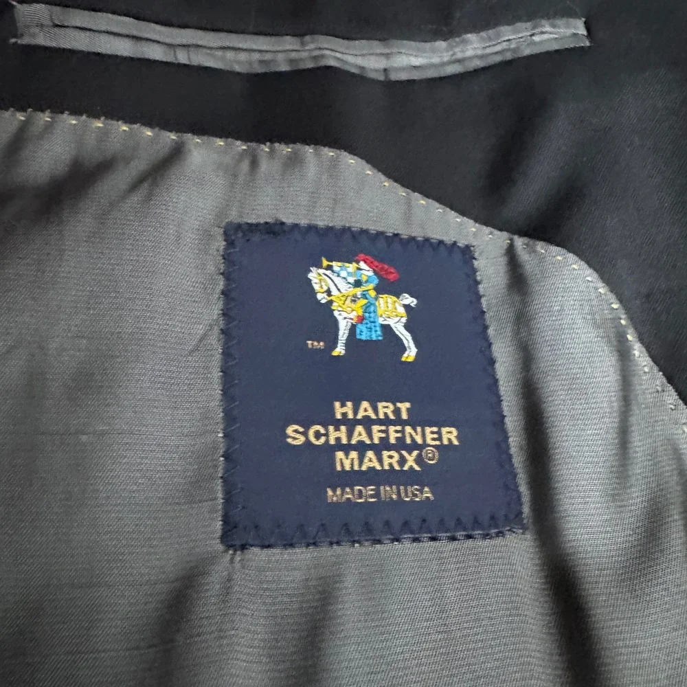 Hart Schaffner Marx classic navy