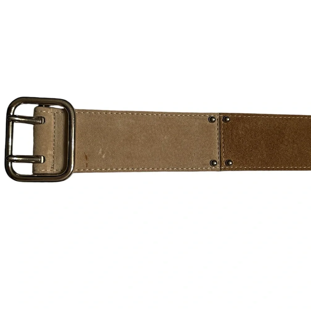 Neiman Marcus Vintage Streets Ahead Genuine Leather Belt