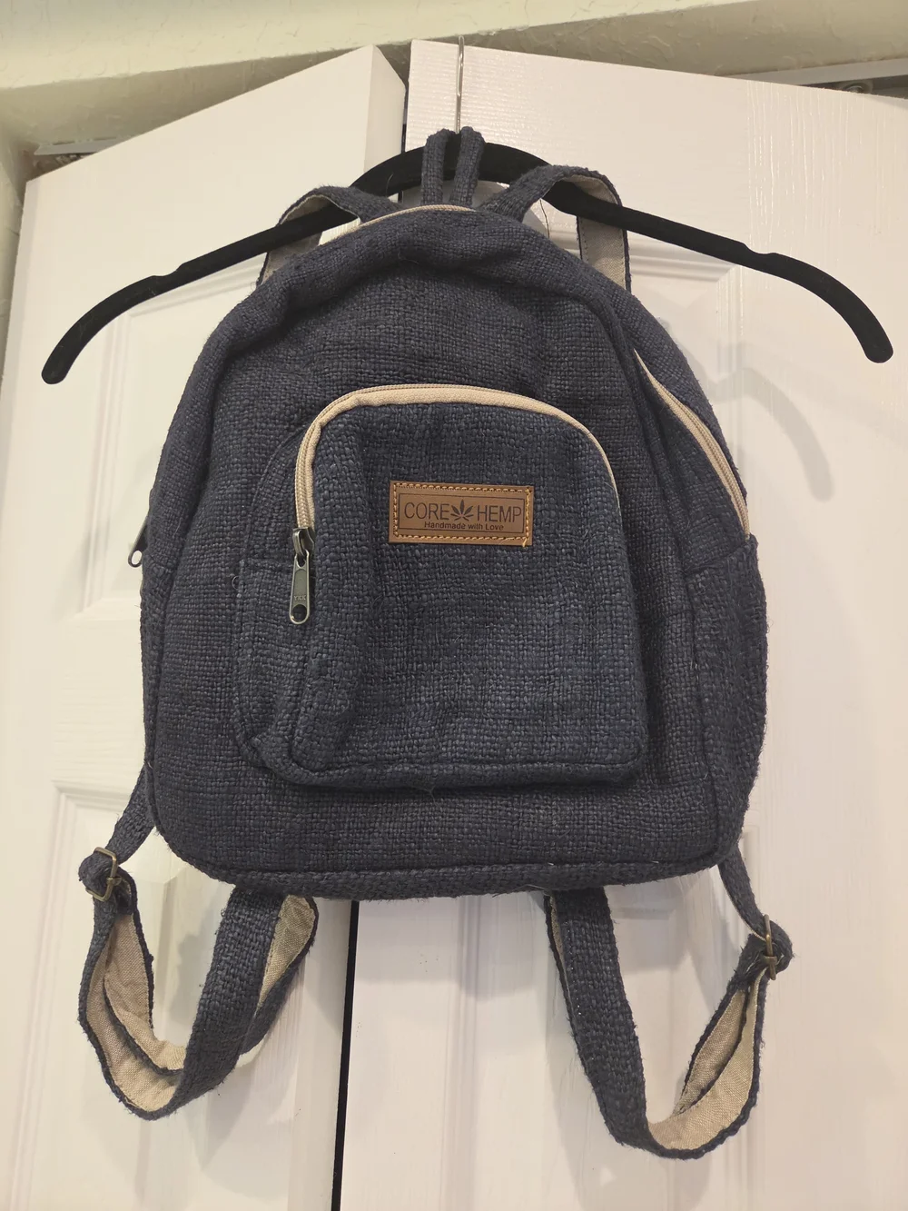 Core Hemp navy backpack