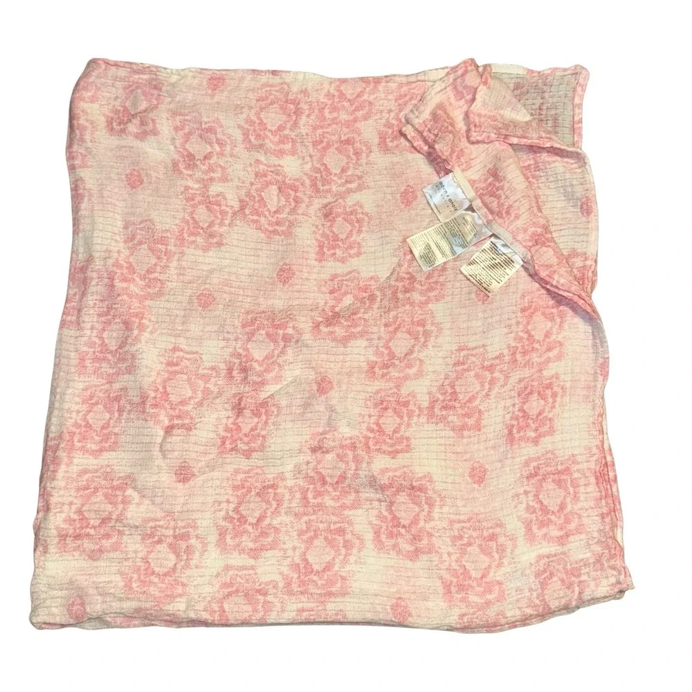 Aden‎ + Anais Cotton Muslin Swaddle Blankets Set of 2 Pink Floral Llama