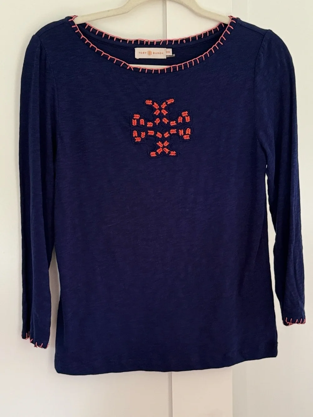 Tory Burch navy long
