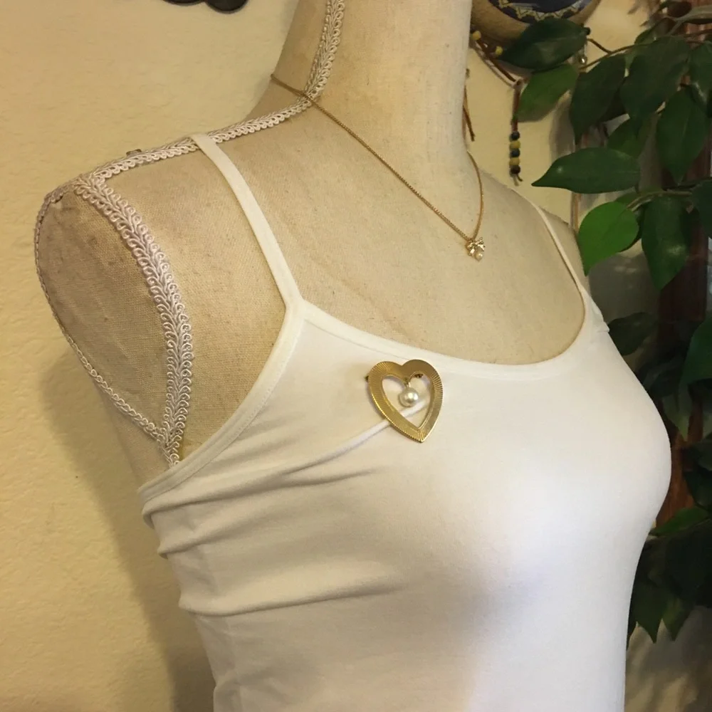 Vintage textured gold