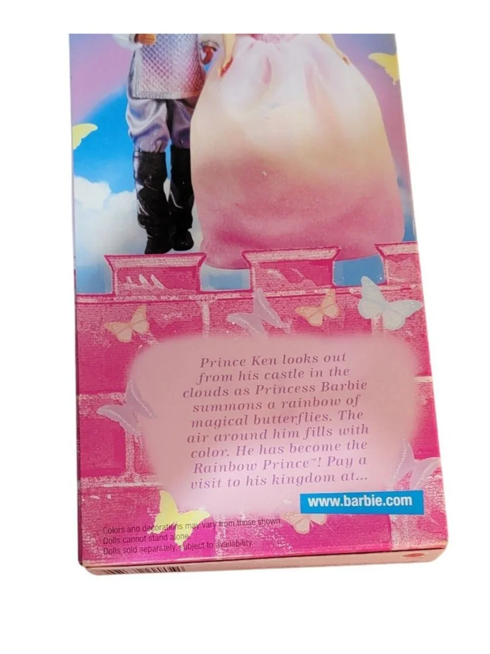 Barbie Rainbow Prince Ken Doll 1999 Mattel No. 26359 Collectors Vintage New