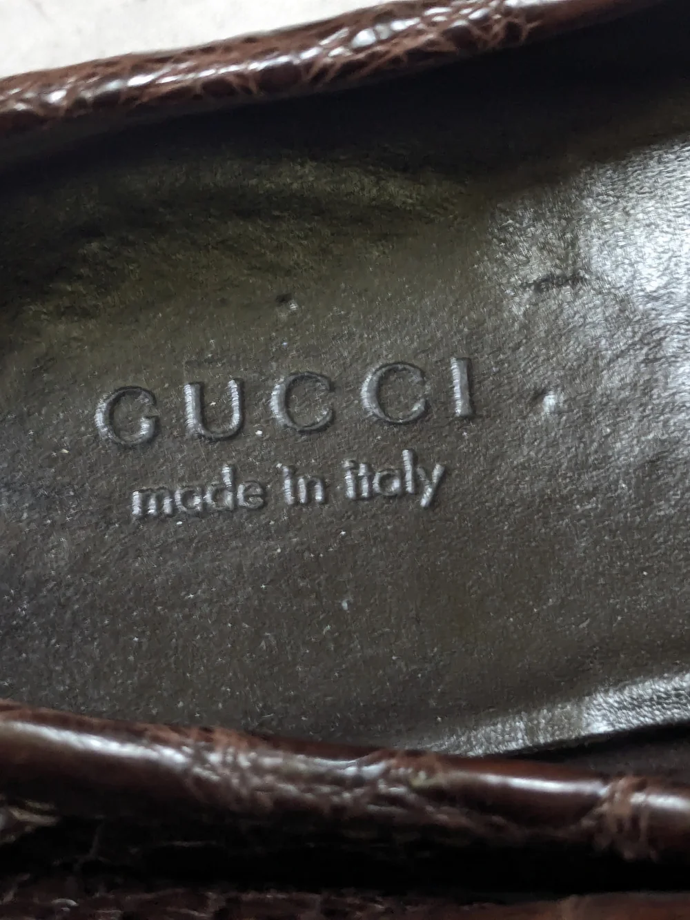 Gucci driving horsebit