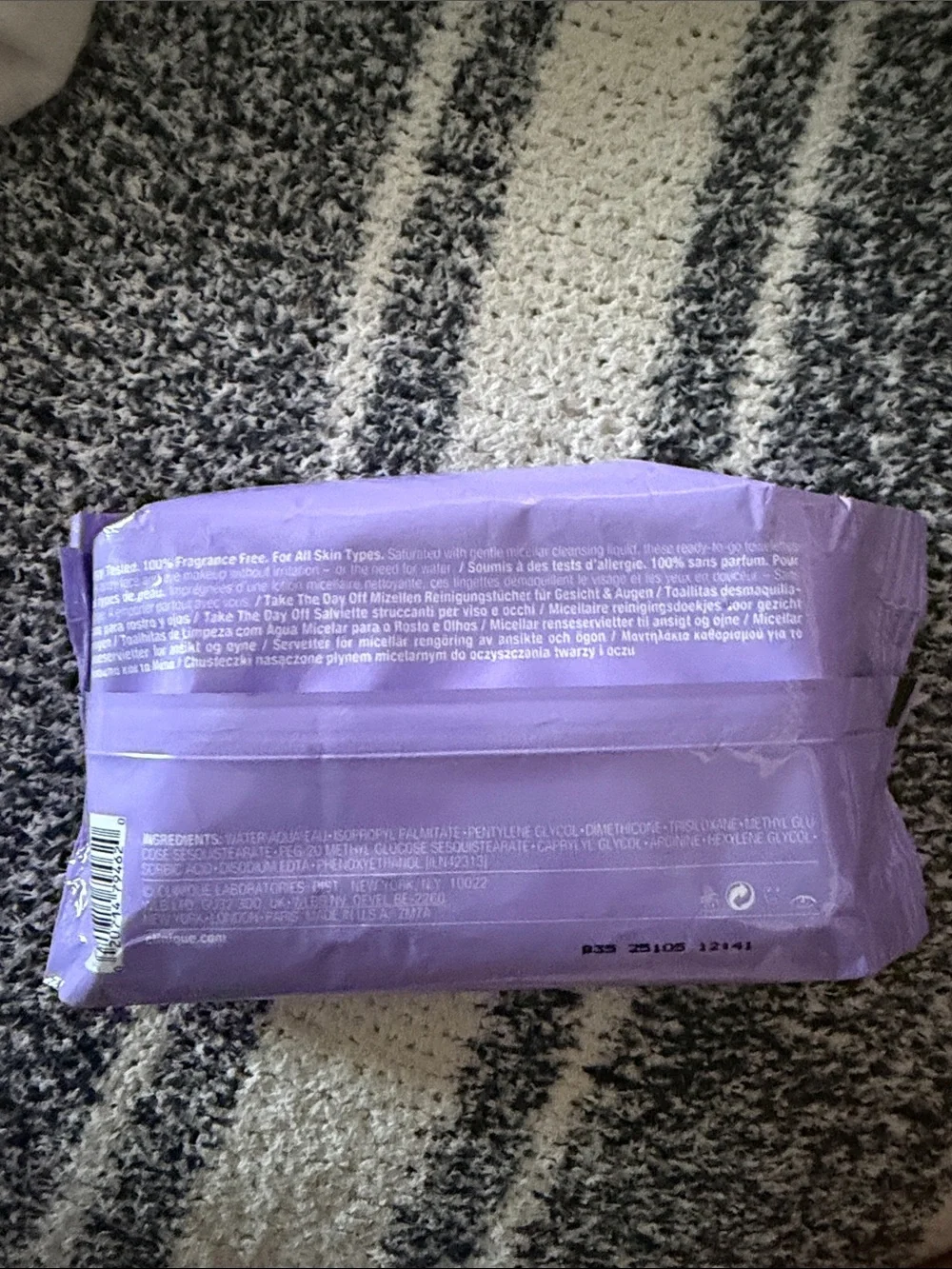 Clinique micellar cleansing