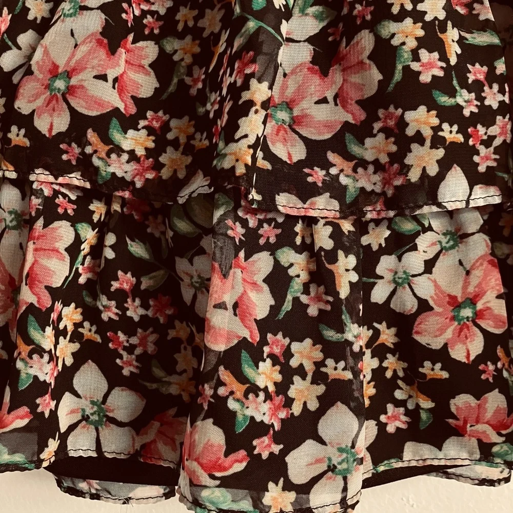 Justice girl’s floral