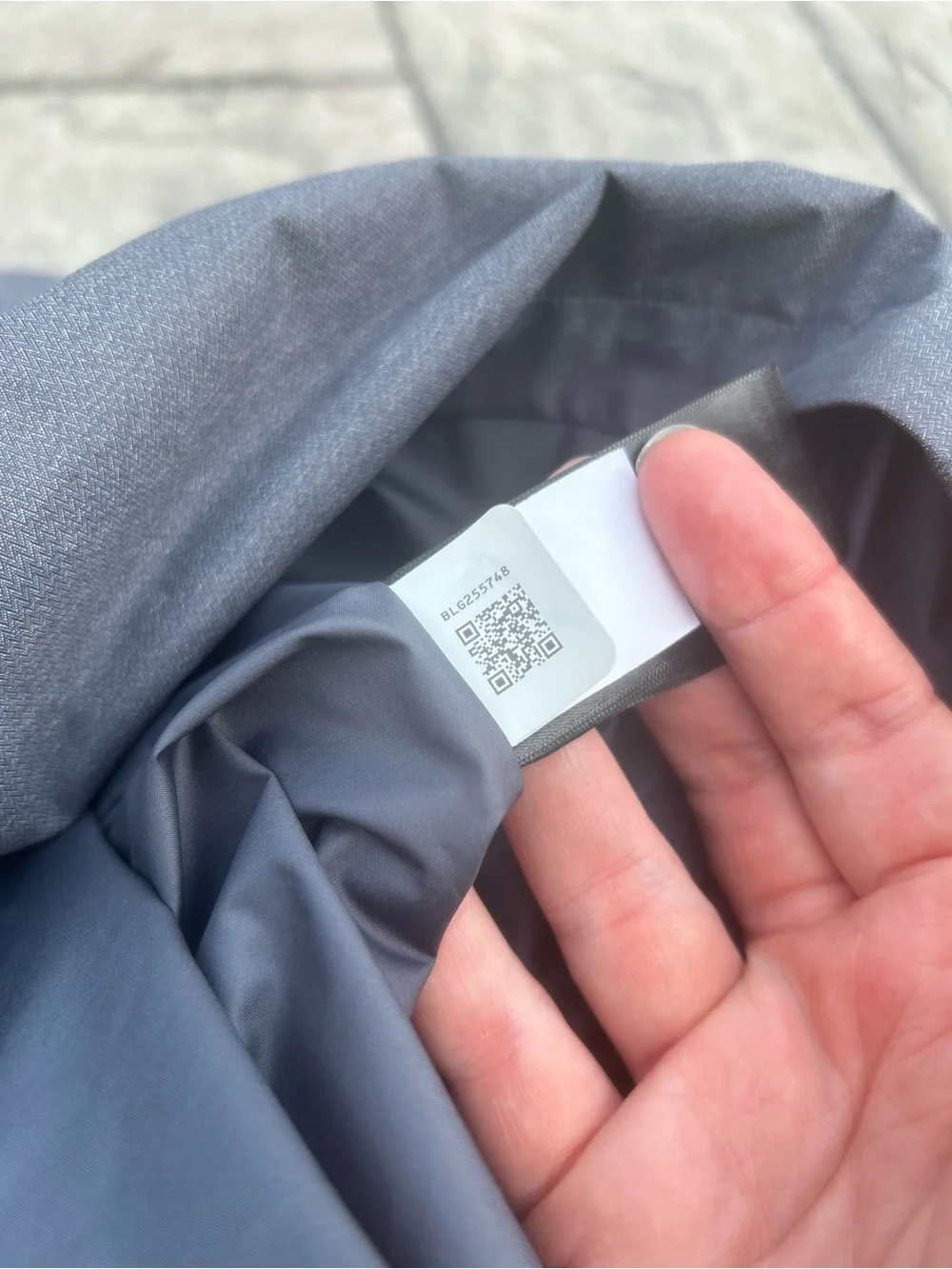 The North Face Gotel Grey Hooded Rain Jacket Mens XL