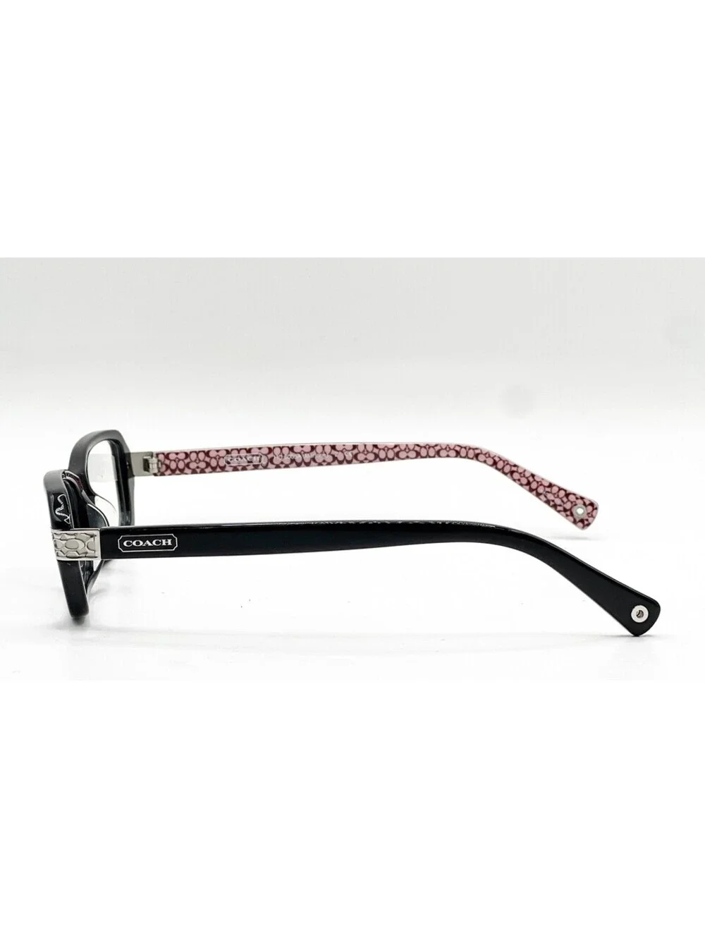 Coach HC 6005A 5034 Black Rectangle Authentic Eyeglass Frames 53-17-135