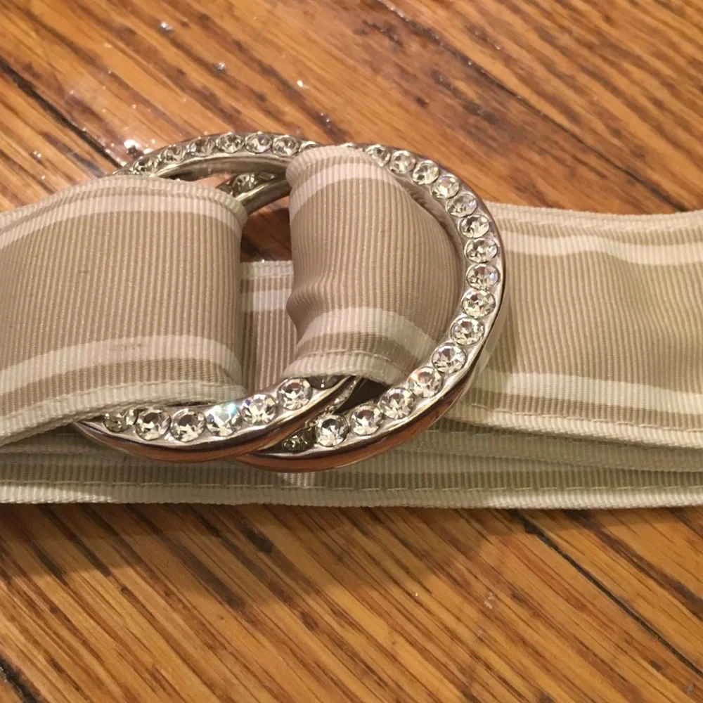 Express tan jeweled
