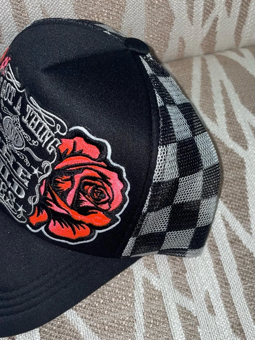 N/A black trucker