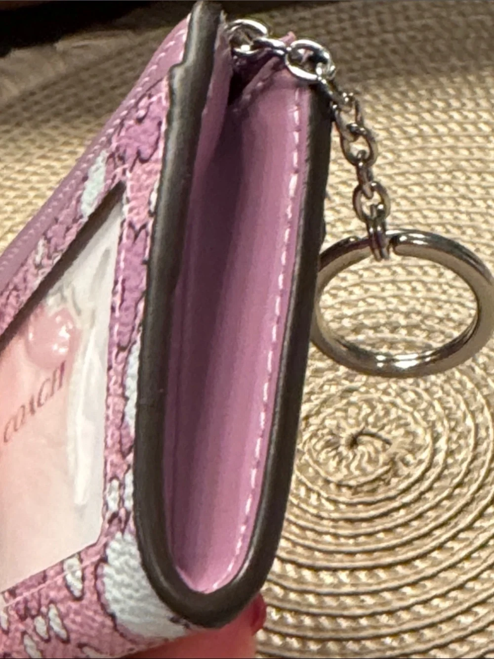 Coach card case