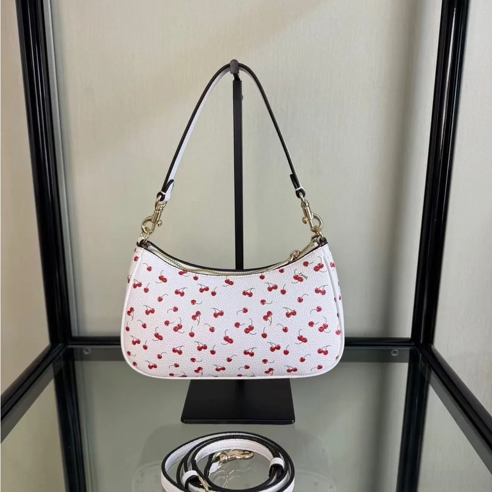 Coach leather shoulder