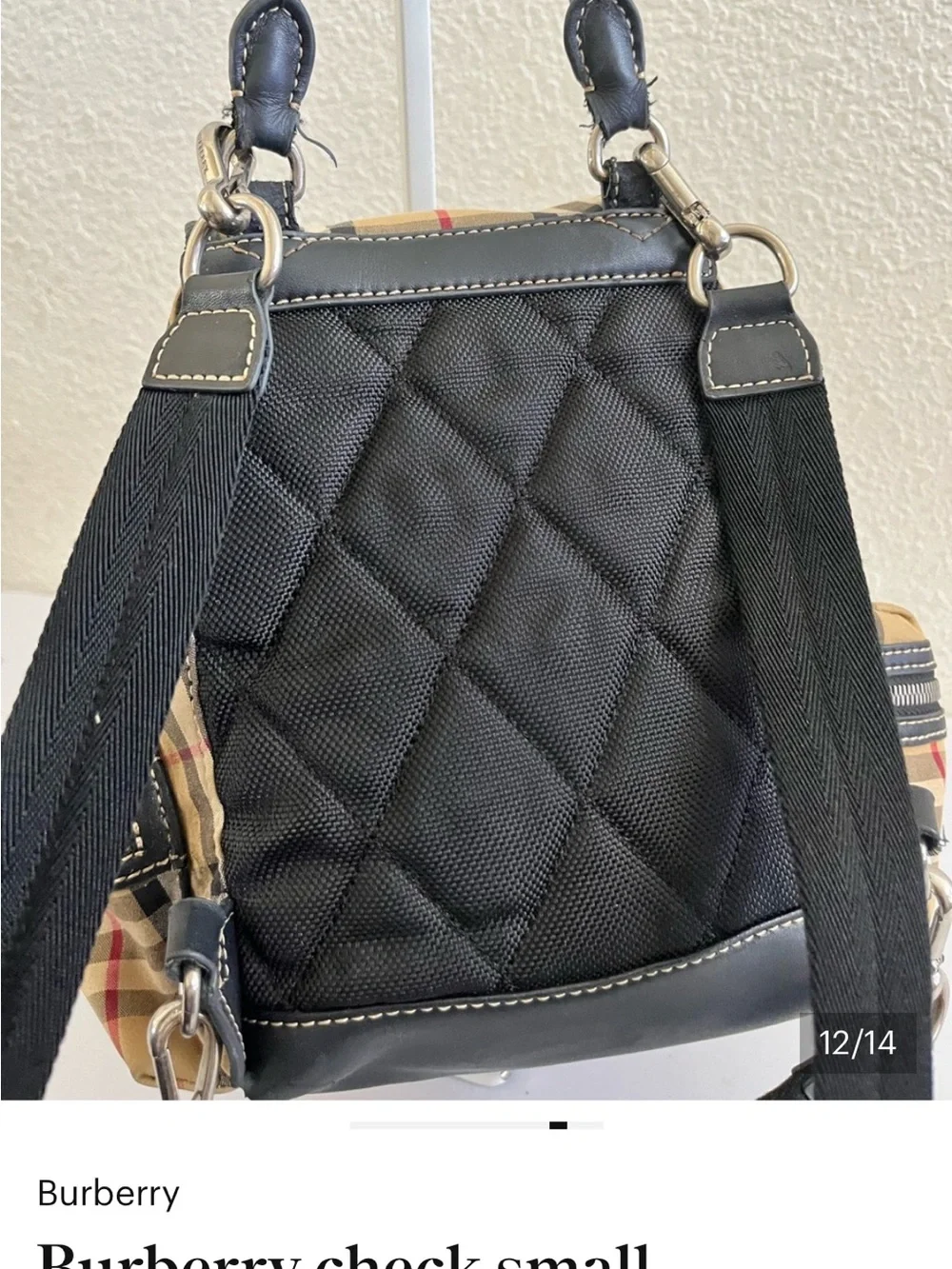 Burberry backpack rucksack