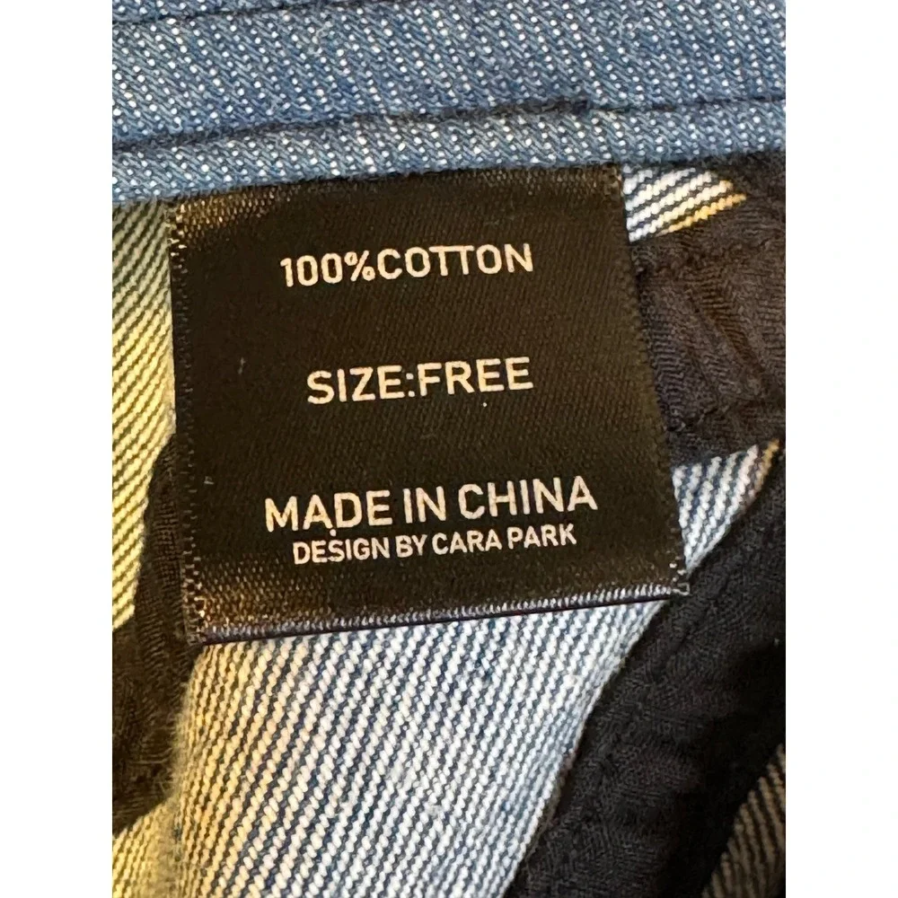 Cara Park blue denim