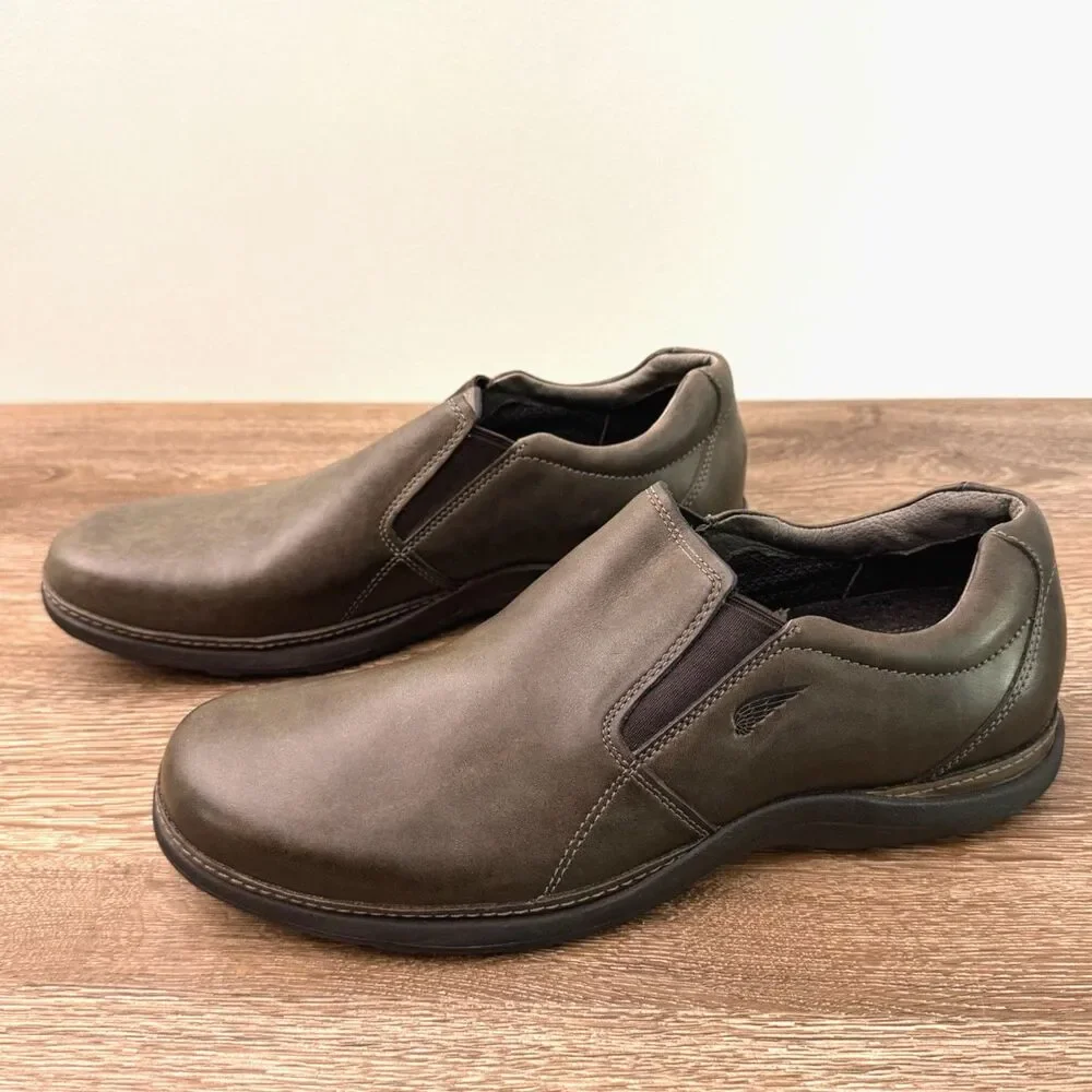 Red Wing Turner 4118 Men's Size 12N Gray Leather Slip On Comfort Casual Shoes