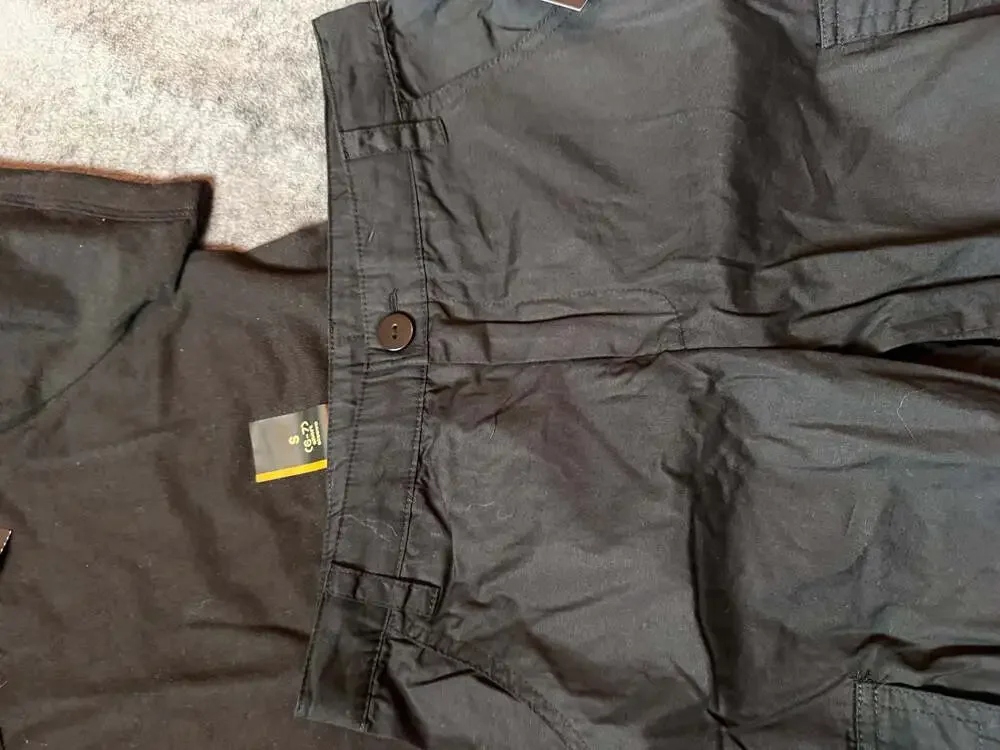 Art Class Boys Two-Piece Black T-Shirt and Cargo Pants Outfit Set