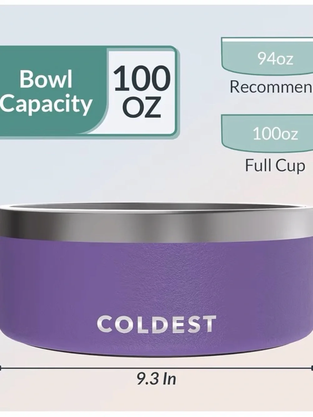 The Coldest Water brand purple