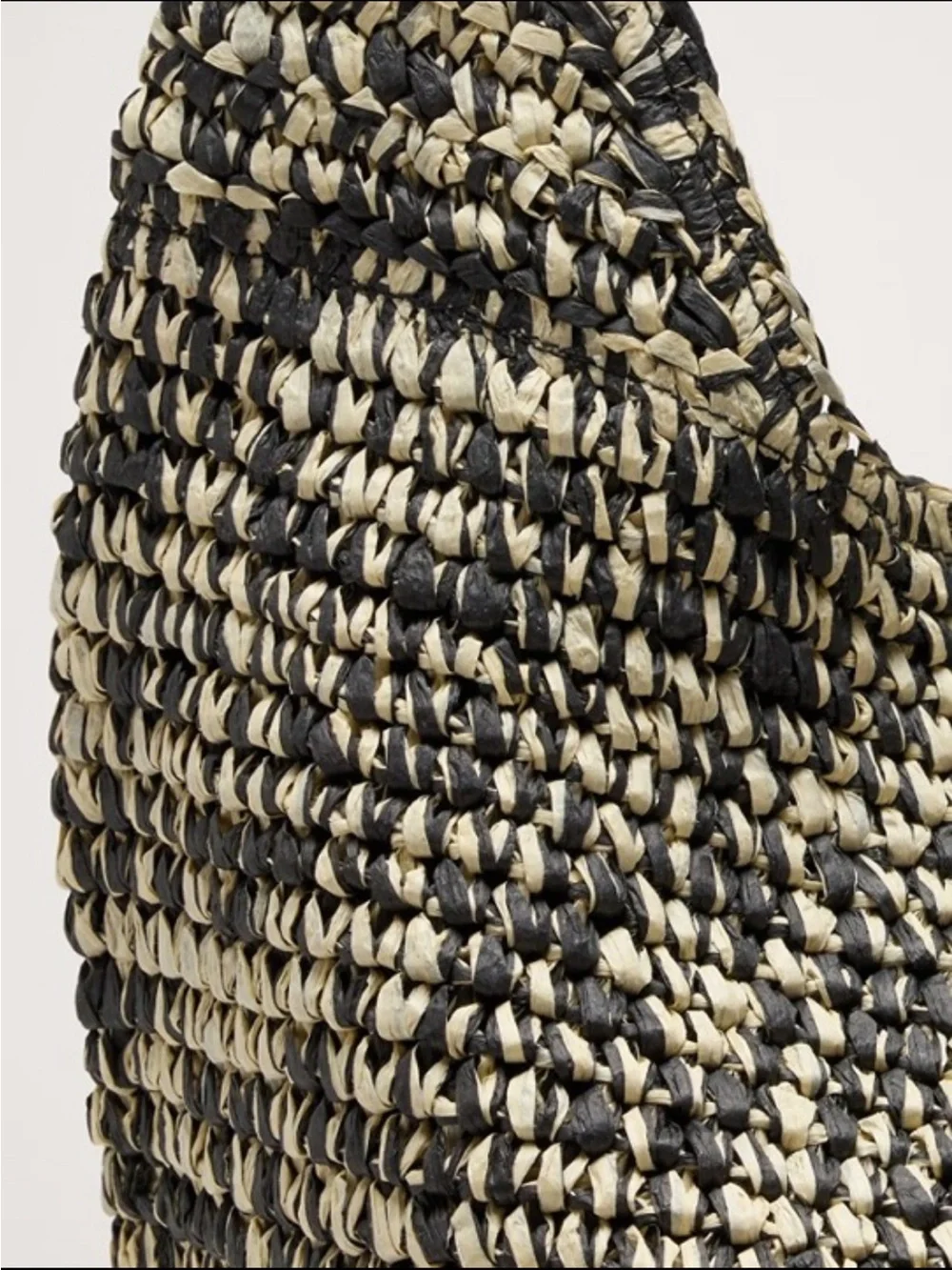 Banana Republic handwoven hobo