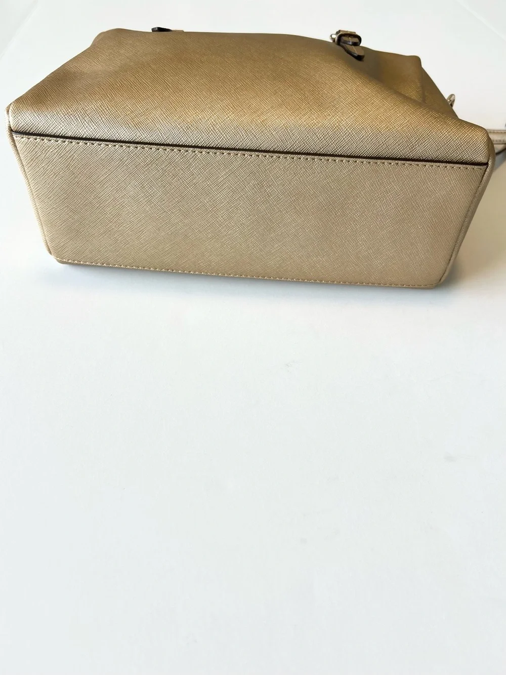 Coach gold leather