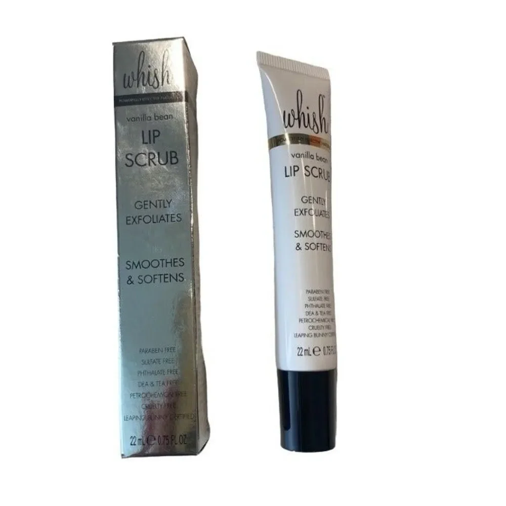 NWT Whish Vanilla Bean Lip Scrub