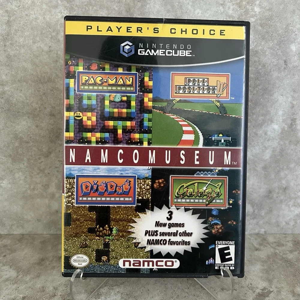 Namco Museum (Nintendo GameCube, 2002) ~ Complete CIB
