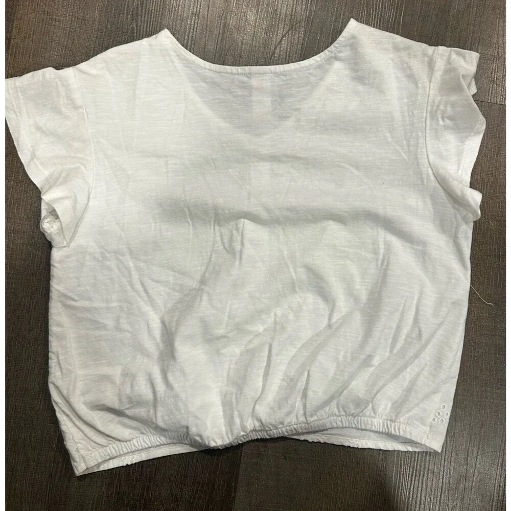 Justice girls white