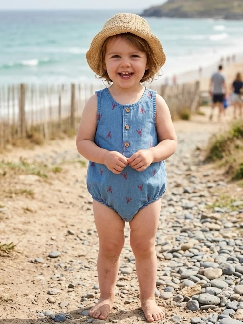 Carters sleeveless denim