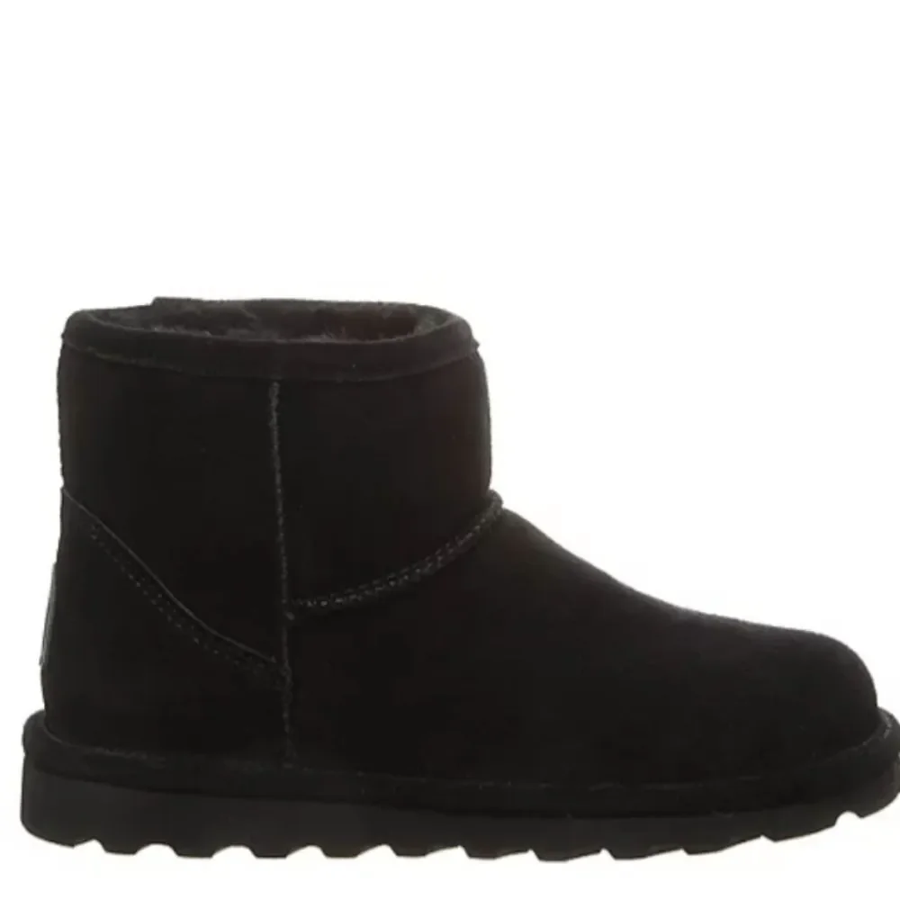 BearPaw Alyssa‎ Fur Boots- Black