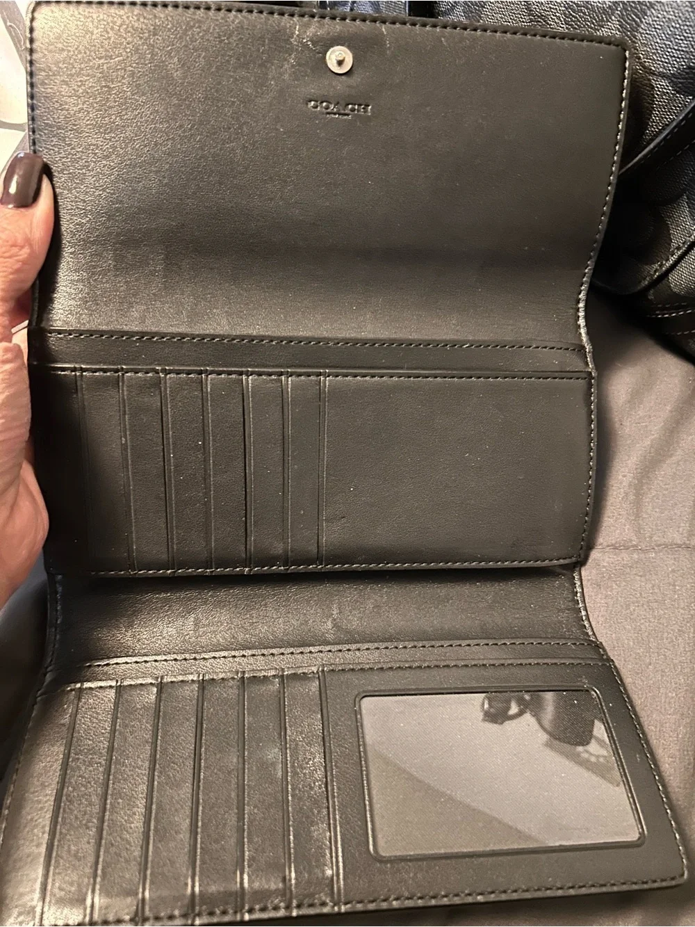 Coach signature canvas