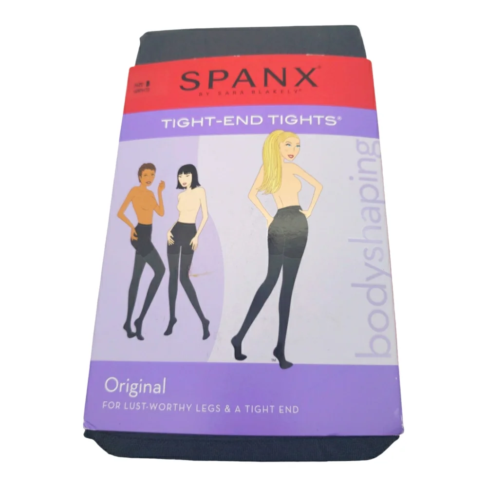 SPANX Tight End Tights New in Packaging Size B Graphite Retail $28