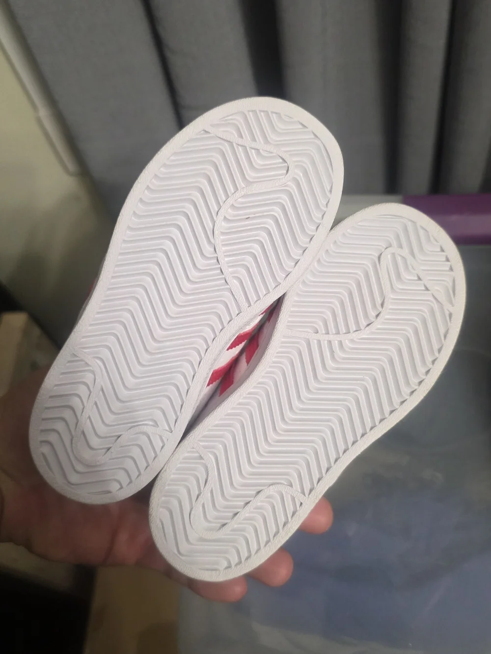 adidas Kids White Hello Kitty Velcro Sneakers