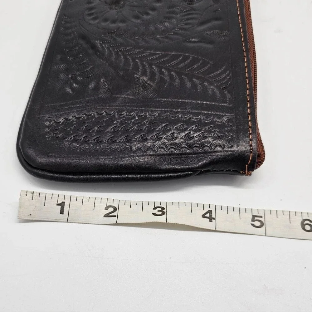N/A leather embossed