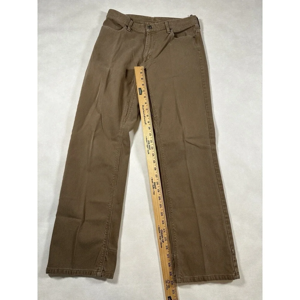 The North Face Mens Brown Corduroy‎ Straight Leg Pants Size 33 X 30 Five Pocket