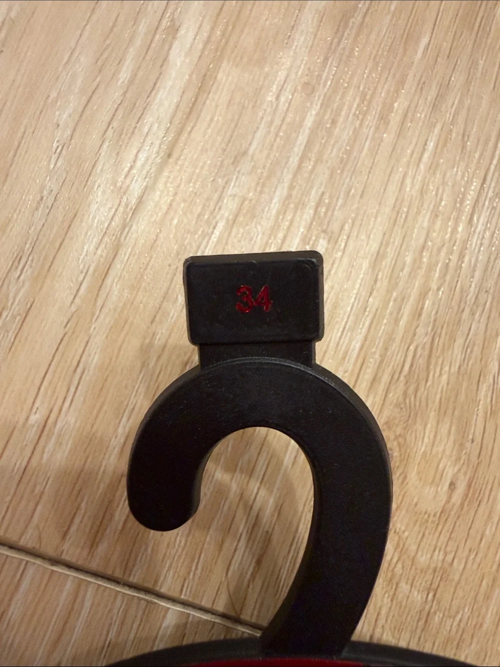 Von Dutch Black Belt with Red Flame and Yellow Loop