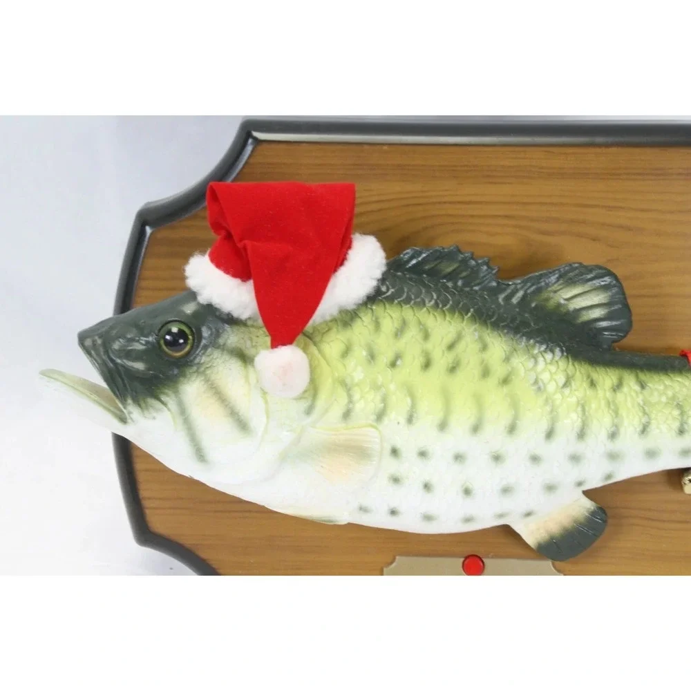 Big Mouth Billy Bass Sings for the Holidays Twas the Night Before Christmas 1999