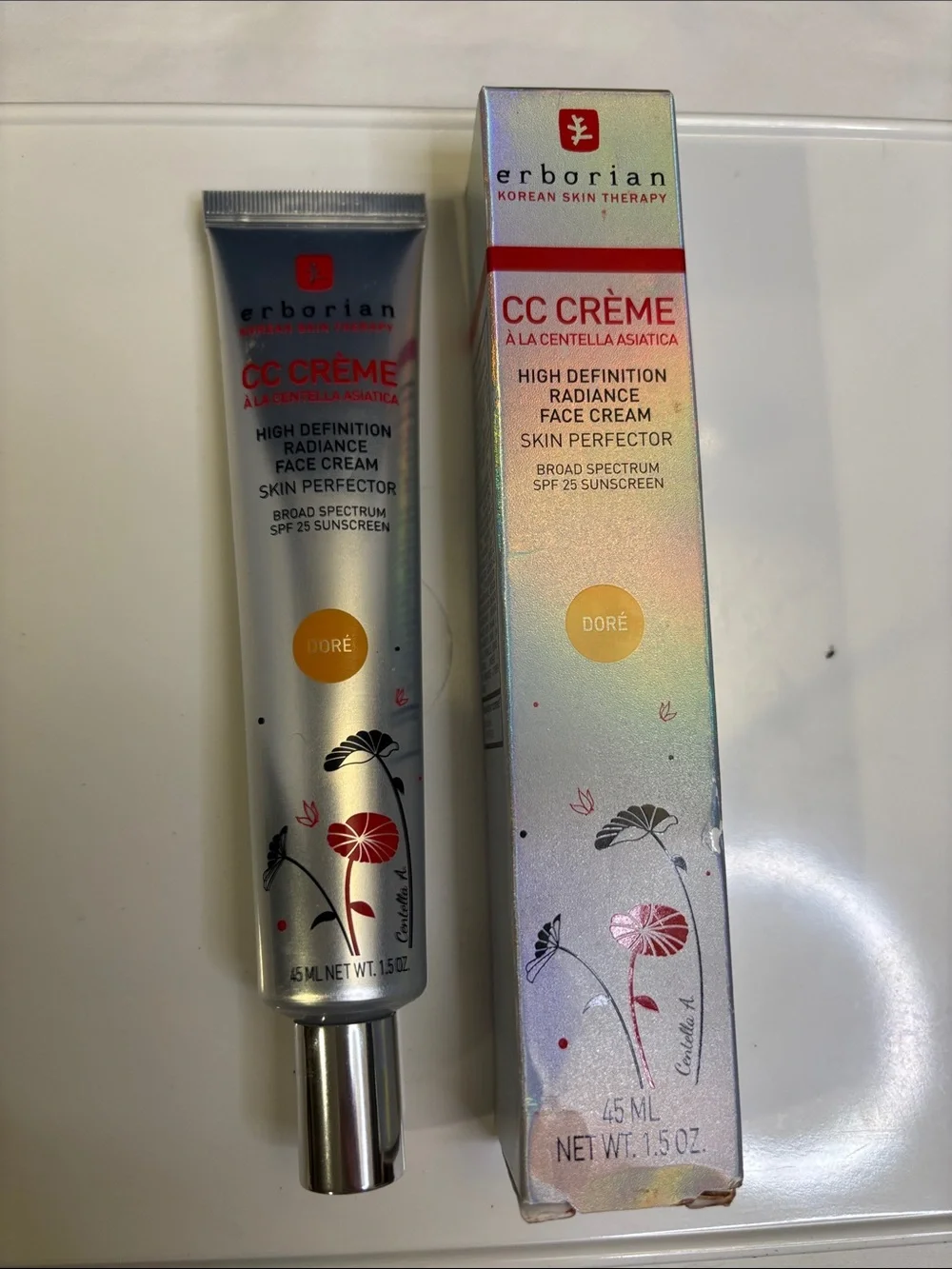 Erborian CC Crème High Definition Radiance Face Cream - Doré (Medium)