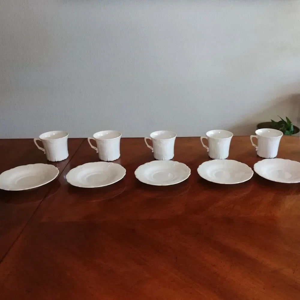 Lot of 5 Tirschenreuth BARONESSE White 3