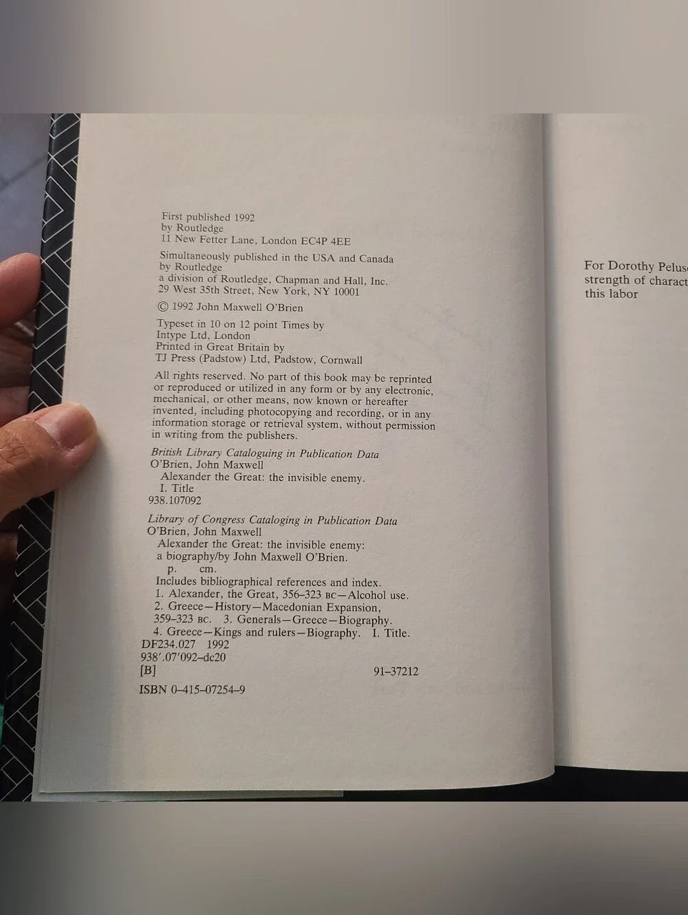 Routledge item specifics