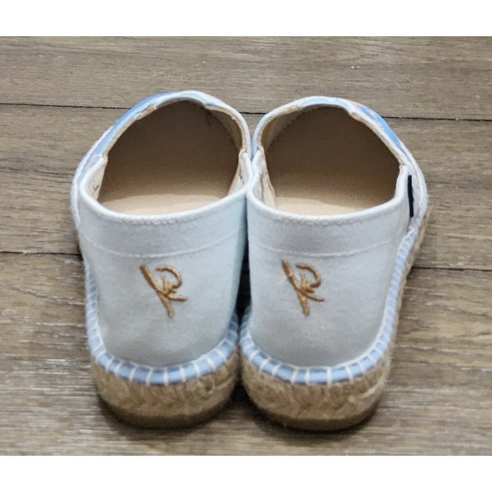 Ocean Core Espadrilles Shoes Womens 7 EU 38 NEW Granny Coastal Nautical Blue