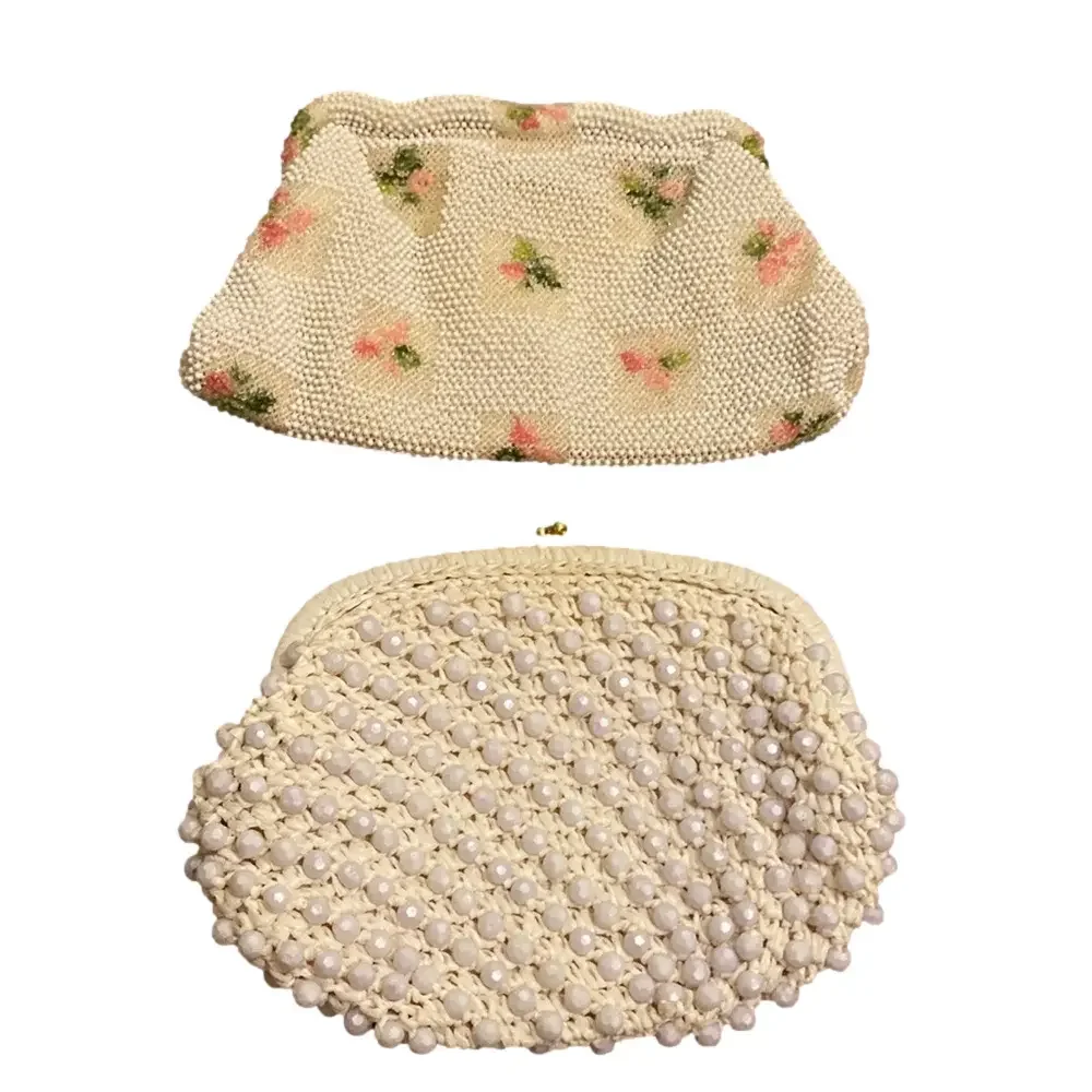 LUMURED & MADE IN ITALY  clutches bag in very good condition. Set 2 pieces