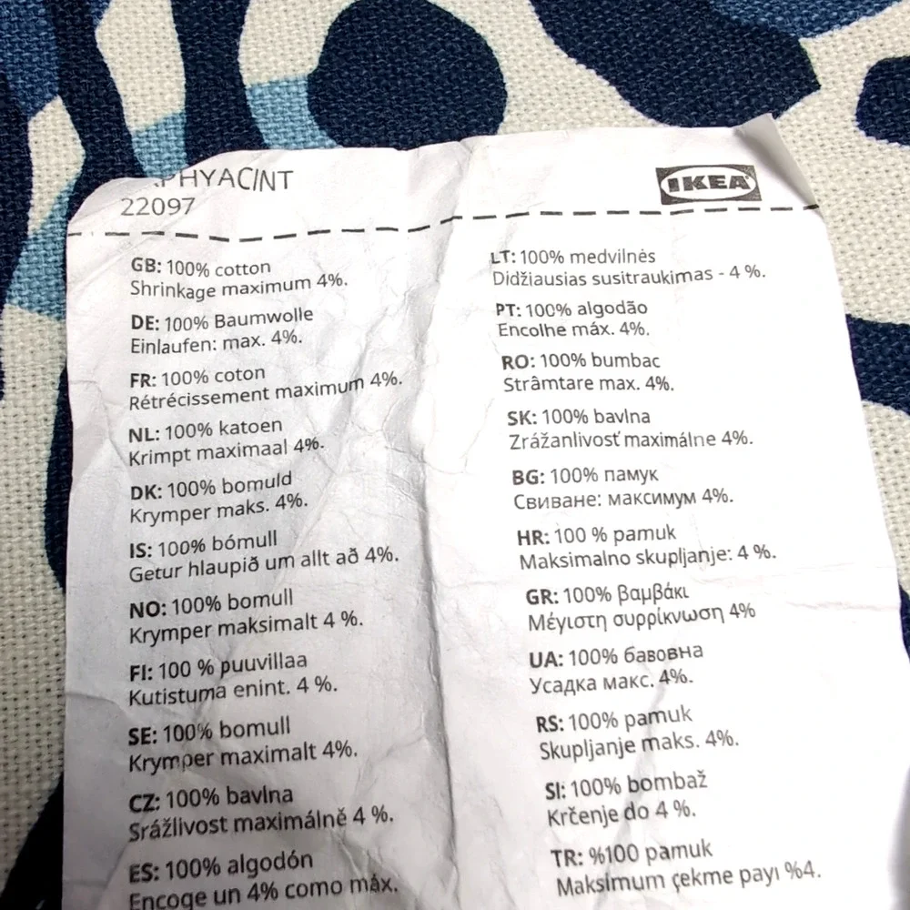 IKEA kaphyacint cotton
