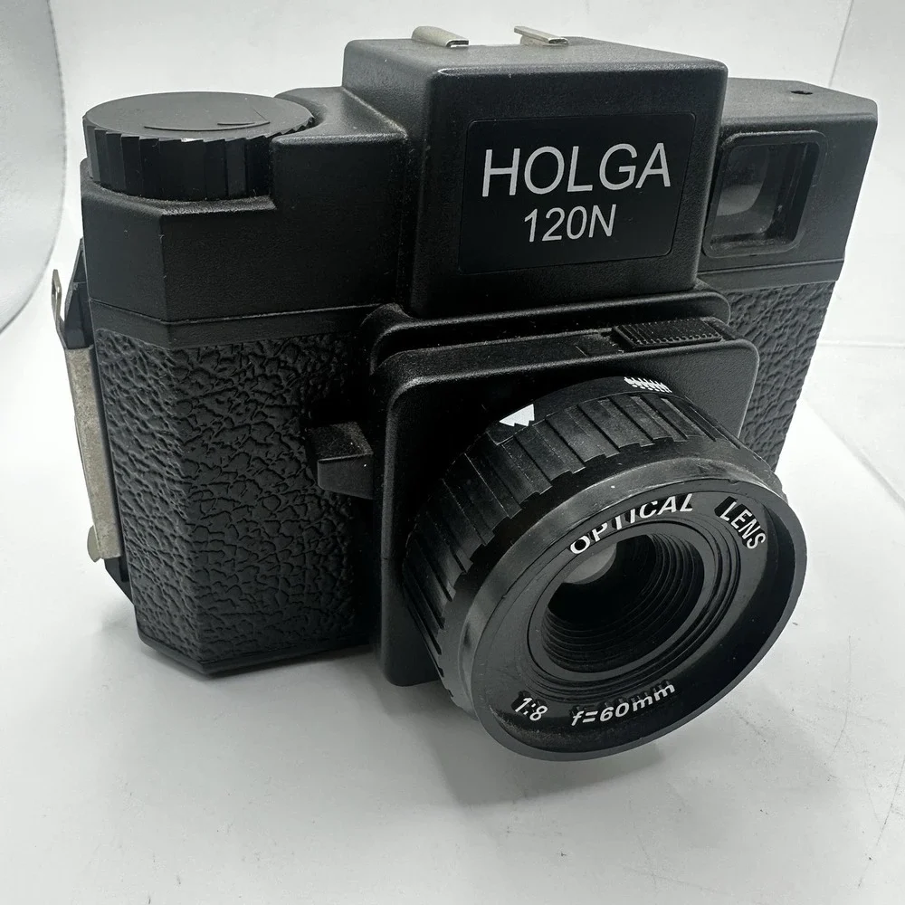 Holga 120N Medium Format 120mm Film Camera Black Optical Lens Fixed Focus 2006