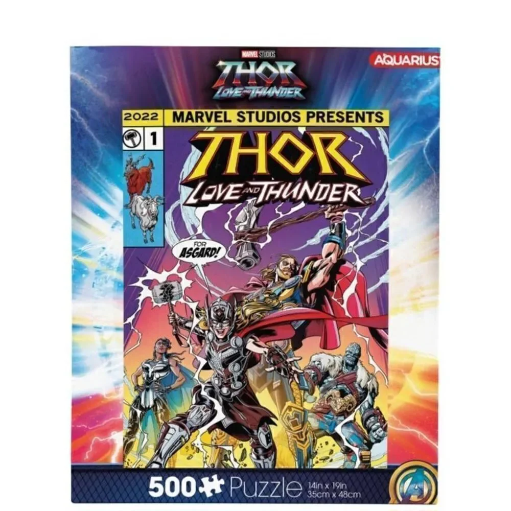Marvel Thor Love & Thunder 500 piece puzzle New 14x19